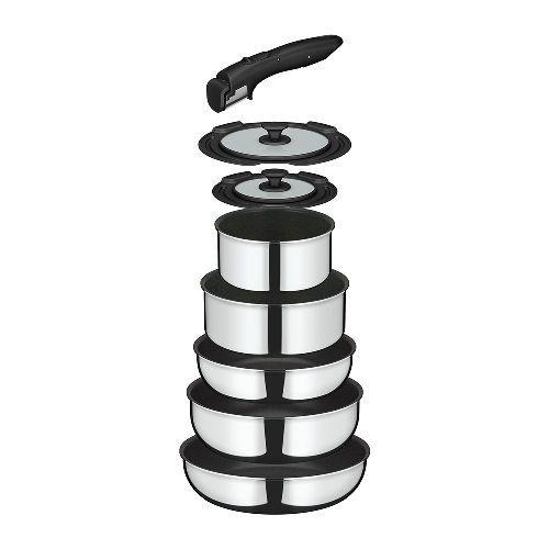 サーモス(THERMOS) KSF-8A-S ステンレス 取っ手のとれるフライパン８点セットFA