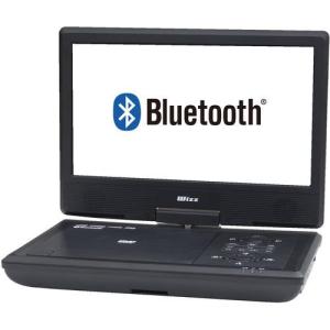 Wizz WPDBT1070(ホワイト) Wizz Bluetooth搭載 ポータブルDVDプレーヤー 10.1インチ｜ebest