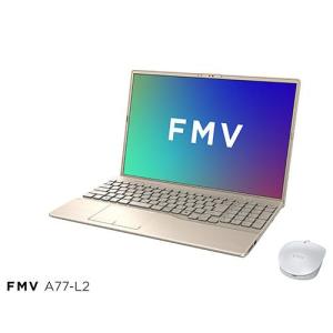 富士通(FUJITSU) FMV Note A FMVA77L2GA 16型 Core i7 Win11Home メモリ16GB SSD512GB Officeオプション付 ノートパソコン ベージュゴールド