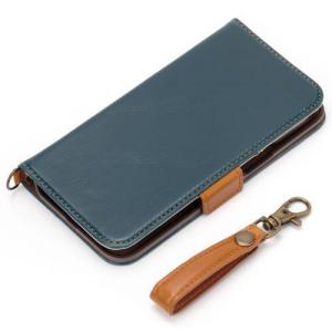 PGA PG-22MFP01BL ブルー iPhone SE 第3世代/SE 第2世代/8/7/6s/6用 フリップカバー