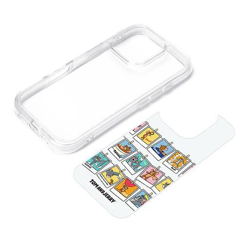 PGA PG-W24BPT01TAJ トムとジェリー iPhone16Pro用 エアクッションケース