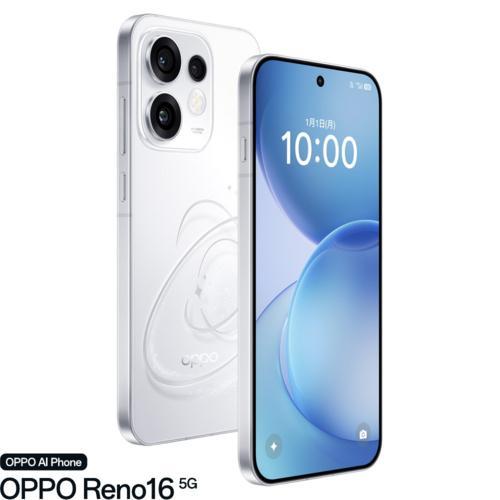 OPPO(オッポ) OPPO Reno16 5G 6.3型 12GB/256GB ポップホワイト S...