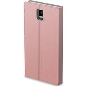 Freetel(フリーテル) FC-FTJ162D-PK(ピンク) Priori 4用 フリップカバー