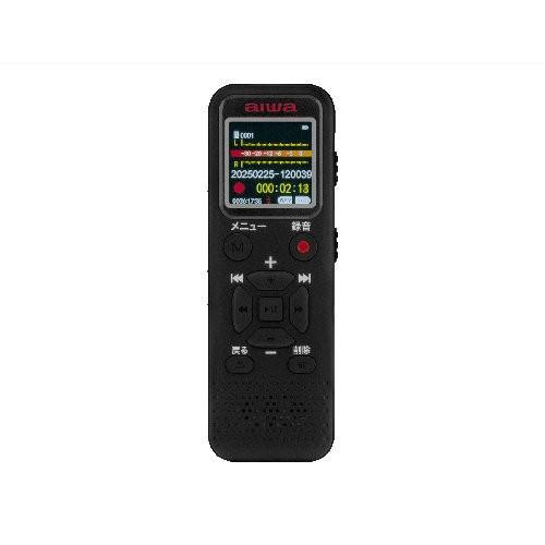 AIWA(アイワ) GAA5-PDR0001 軽量ICレコーダー 8GB フルカラー1.1インチTF...