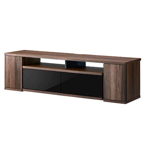 朝日木材加工 AS-SBS1500-DB ダークブラウン木目 サウンドバー収納付きテレビ台
