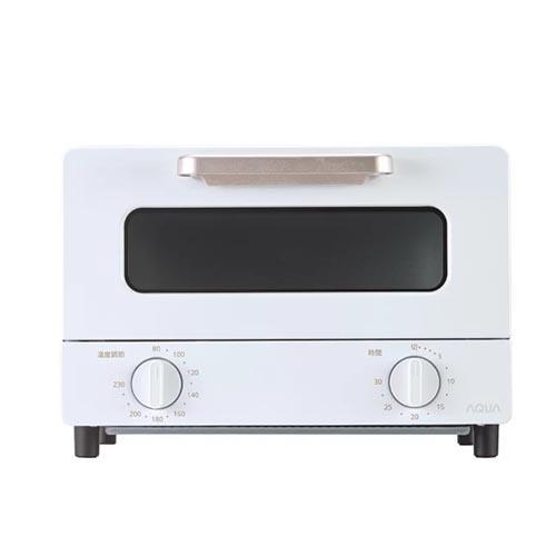 アクア(AQUA) AQT-CG12T-W ホワイト オーブントースター グラファイト式瞬速黒鉛ヒー...
