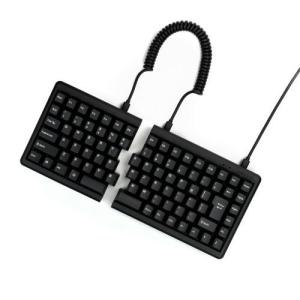 ミステル MD770-PJPPDBBA1 Cherry MX 静音赤軸 有線 左右分離型キーボード 日本語配列 88キー