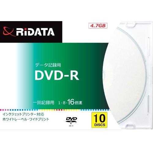 ライテック D-R16X47G.PW10P SC B データ用 DVD-R 4.7GB 一回 追記 ...