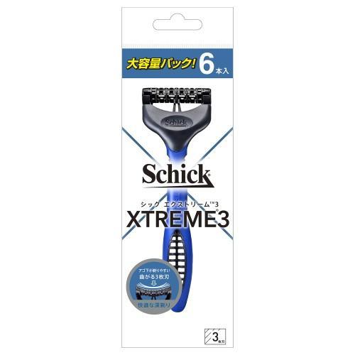 Schick(シック・ジャパン) 408700 エクストリーム3 6本入
