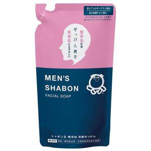 シャボン玉石けん シャボン玉せっけん つめかえ用 メンズシャボン フェイシャルソープ 250mL｜ebest