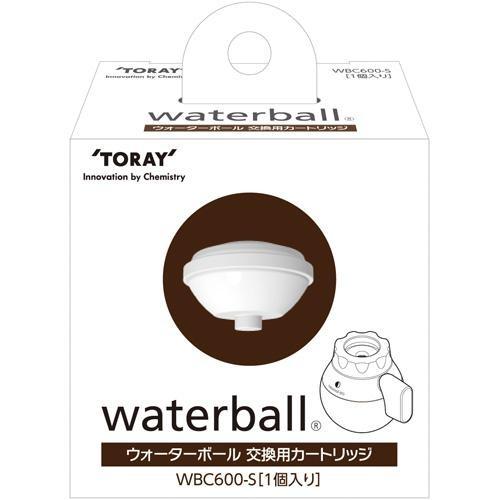 東レ(TORAY) WBC600S 浄水器「ウォーターボール」用 交換カートリッジ 1個入 純正品