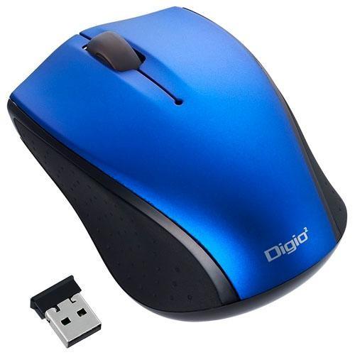 ナカバヤシ MUS-RKT160BL ブルー USB BlueLEDマウス 3ボタン