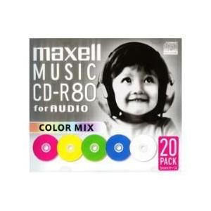 マクセル(maxell) CDRA80MIX.S1P20S 音楽用 CD-R 80分 1回録音 20枚｜ebest