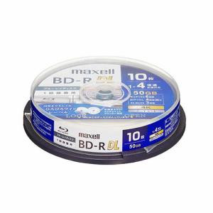 マクセル(maxell) BRV50WPG.10SP 録画用 BD-R DL 2層 50GB 1回録画 プリンタブル 4倍速 10枚｜ebest