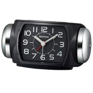 RHYTHM(リズム) 8RZ161SR07 薄茶木目仕上 電波目覚まし時計 : イー