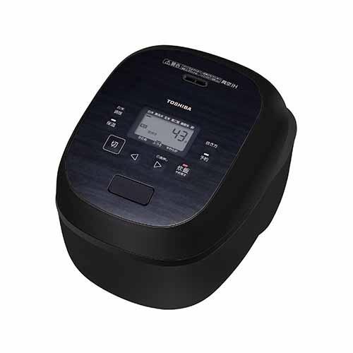 東芝(TOSHIBA) RC-10RXB-K グランブラック 炎 匠炊き 真空ＩＨ炊飯器 5.5合炊...