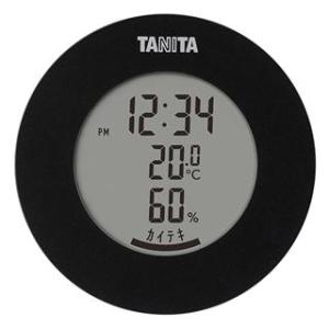 タニタ(TANITA) TT-585-BK(ブラック) デジタル温湿度計