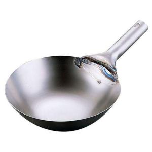 中華鍋 片手中華鍋 純チタン 北京鍋27cm 1-0426-0201 : 料理道具の