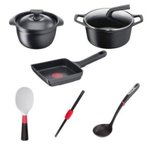 ティファール アロマ朝食6点セット 卵焼き ライスポット キッチンツール IH ガス対応