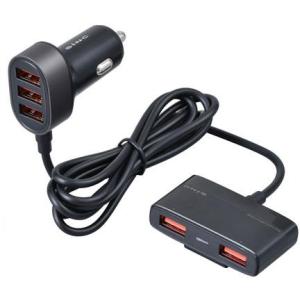 セイワ F322 ブラック 5ポートUSBマルチチャージャー