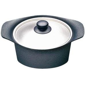 及源鋳造 盛栄堂 南部鉄器 クックトップ 煮込鍋 丸 深型 15cm 小 1.0l