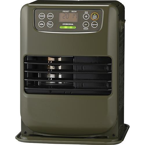 コロナ(CORONA) FH-CP25Y-G オリーブグリーン ポータブル電源対応石油ファンヒーター...