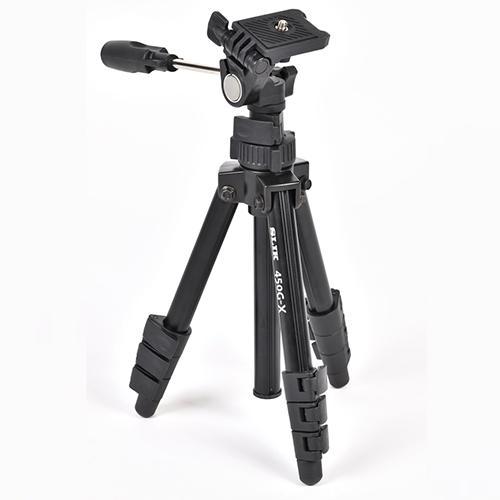スリック(SLIK) 450G-X SILK アルミ4段三脚 レバーロック式 スマートフォンホルダー...