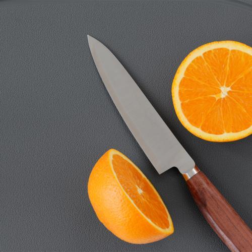 伊原企販(iharakihan) OVAL ソフトまな板　Medium（ダークグレー）