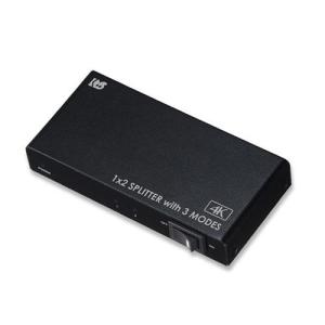 RATOC systems RS-HDSP2M-4K 4K60Hz対応1入力2出力HDMI分配器(動...
