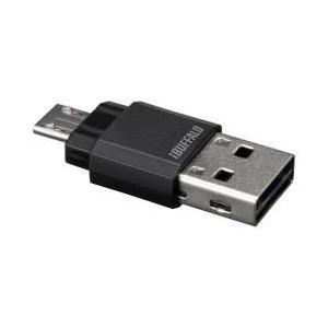 バッファロー(BUFFALO) BSCRUM04BK スマホ/タブレット/PC用 microSD専用...