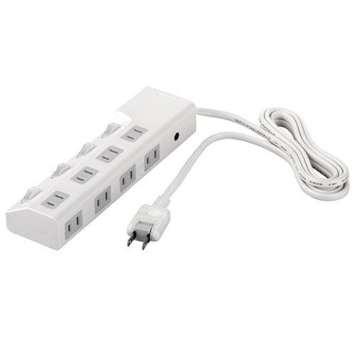 バッファロー(BUFFALO) 2ピン式電源タップ 8個口 1.5m BSTAPSD2815WH ホ...