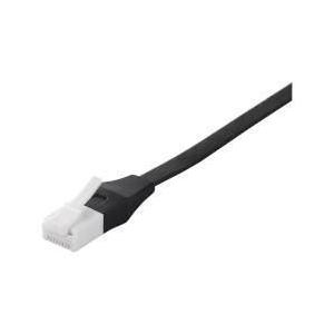 バッファロー(BUFFALO) BSLS6FU15BK2 ブラック カテゴリー6 フラット LANケ...