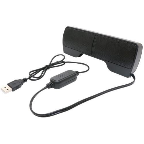 ミヨシ US-P01/BK(ブラック) 2WAY USBスピーカー