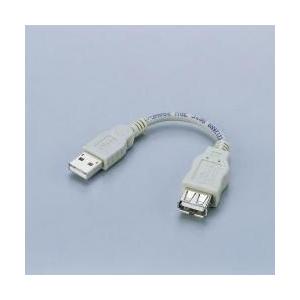 エレコム(ELECOM) USB-SEA01 USB2.0延長ケーブルA-A 0.1m