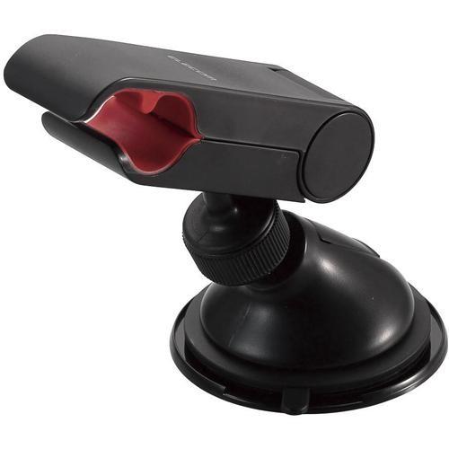 エレコム(ELECOM) P-CARS05BK ブラック 車載クリップホルダー スマホ用 強力ゲル吸...