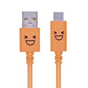 エレコム(ELECOM) MPA-FAC12CDR(オレンジ) USB2.0ケーブル 顔付き A-C 1.2m｜ebest