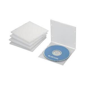 エレコム(ELECOM) CCD-JPCS5CR クリア Blu-ray/DVD/CDケース スリム...