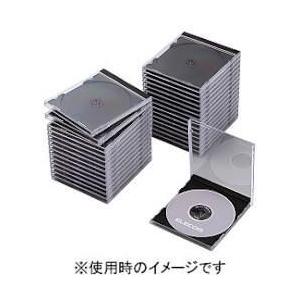 エレコム(ELECOM) CCD-JSCN30BK(ブラック) Blu-ray/DVD/CDケース 標準 PS 1枚収納｜ebest