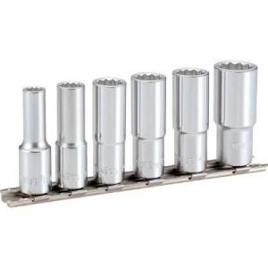 ＴＯＮＥ(トネ) HDL306 ディープソケットセット 12角・ホルダー付