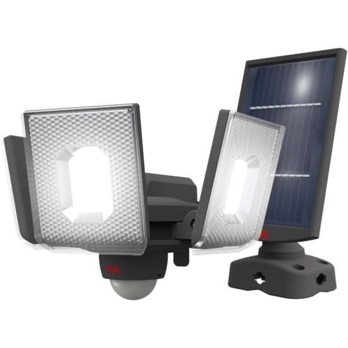 ムサシ(musashi) S-340L 7.5W×3灯スライド型LEDソーラーセンサーライト USB...