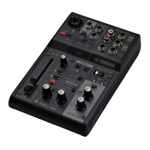 ヤマハ(YAMAHA) AG03MK2 ブラック USB接続 Live Streaming Mixe...