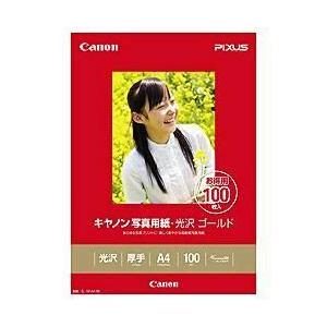 CANON(キヤノン) GL-101A4100 写真用紙 光沢 ゴールド A4 100枚｜イーベスト
