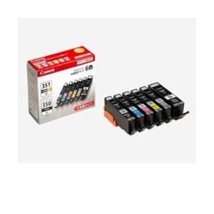 【新品】Canon BCI-351XL+350XL/6MP 純正 キヤノン CANON(キヤノン) BCI-351XL+350XL/6MP 純正 インク