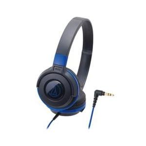 オーディオテクニカ(audio-technica) ATH-S100 BBL ブラックブルー ポータ...
