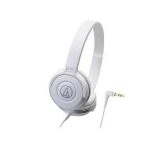 オーディオテクニカ(audio-technica) ATH-S100 WH ホワイト ポータブルヘッ...