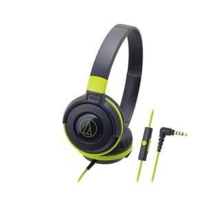 オーディオテクニカ(audio-technica) ATH-S100iS BGR ブラックグリーン ...