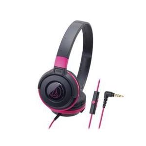 オーディオテクニカ(audio-technica) ATH-S100iS BPK ブラックピンク ス...