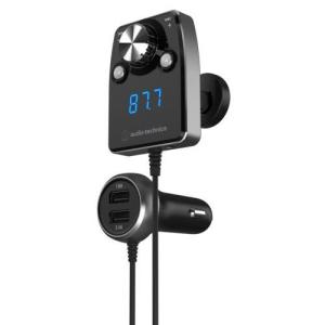 オーディオテクニカ(audio-technica) AT-FMR5BT SV(シルバー) Bluetooth搭載FMトランスミッター｜ebest