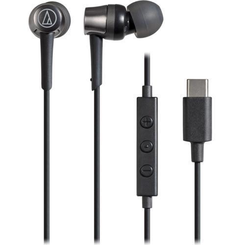 オーディオテクニカ(audio-technica) ATH-CKD3C BK(ブラック) USB T...