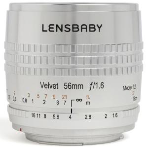 レンズベビー(LENSBABY) Velvet 56(シルバー) ニコンF用｜ebest